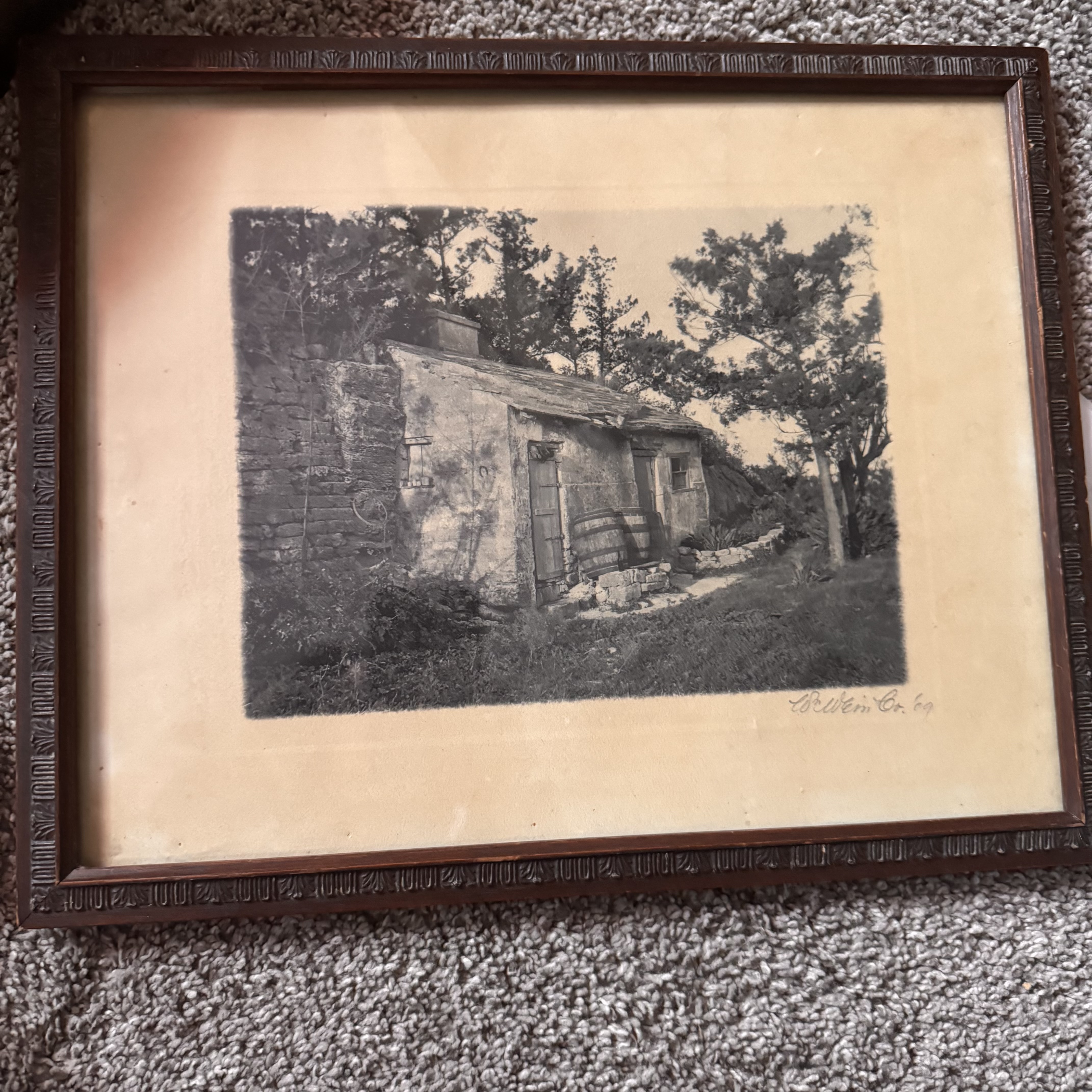 Framed Photograph by B. Allen Co.