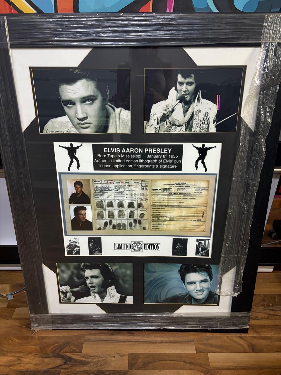 Elvis Presley Limited Edition Lithograph