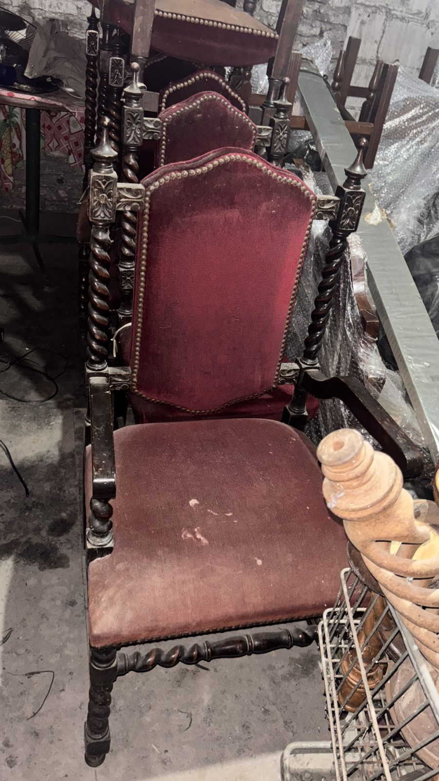 Antique Victorian Armchair