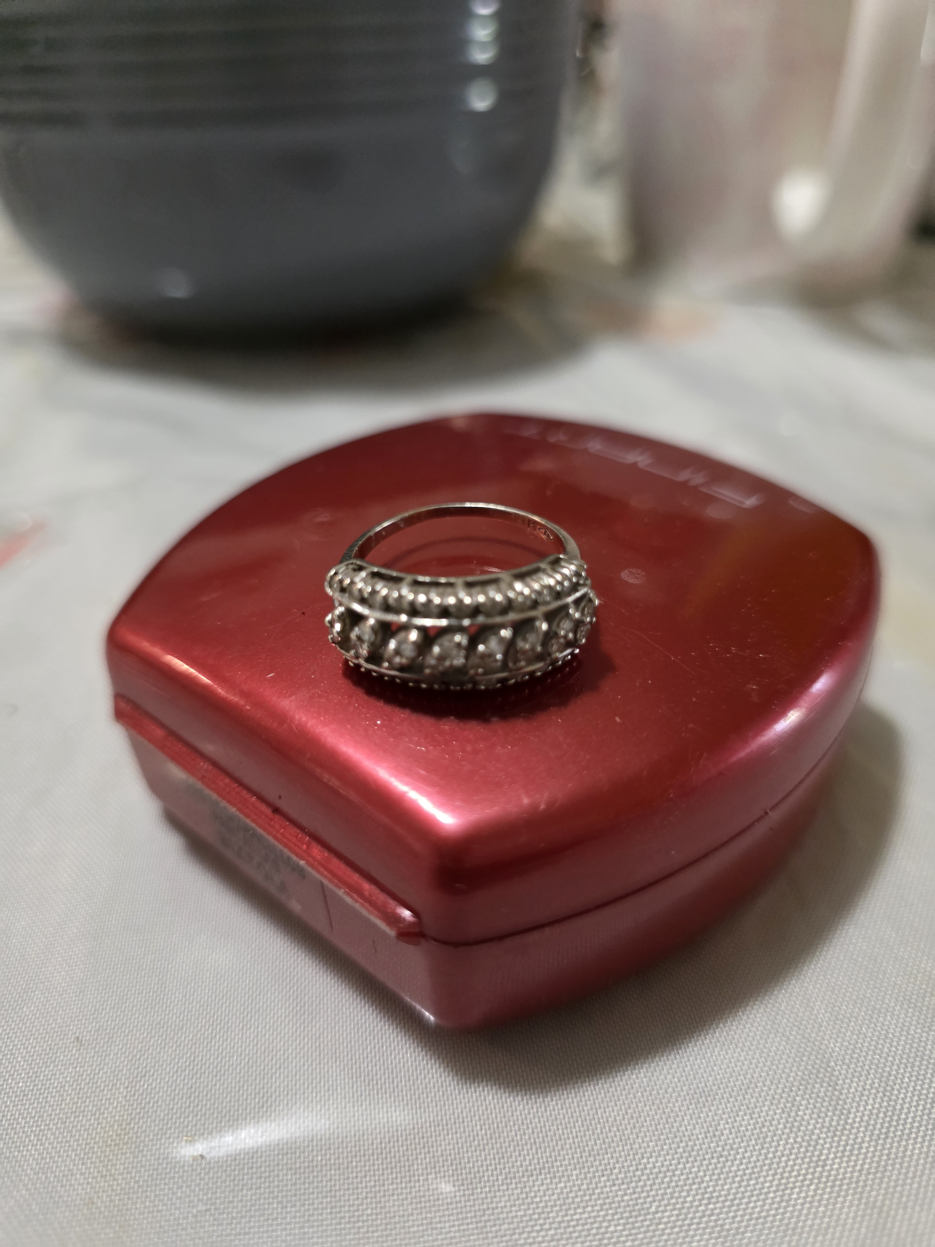 Antique MK Silver Ring