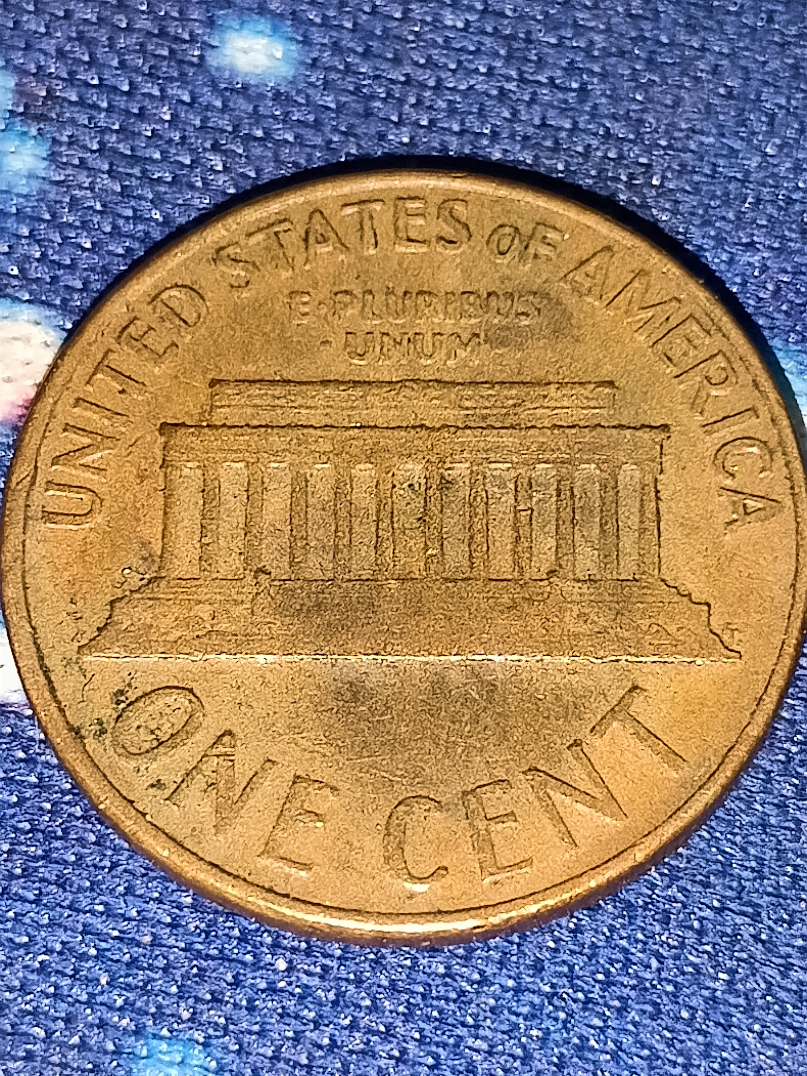 1968 Lincoln Memorial Penny by United States Mint