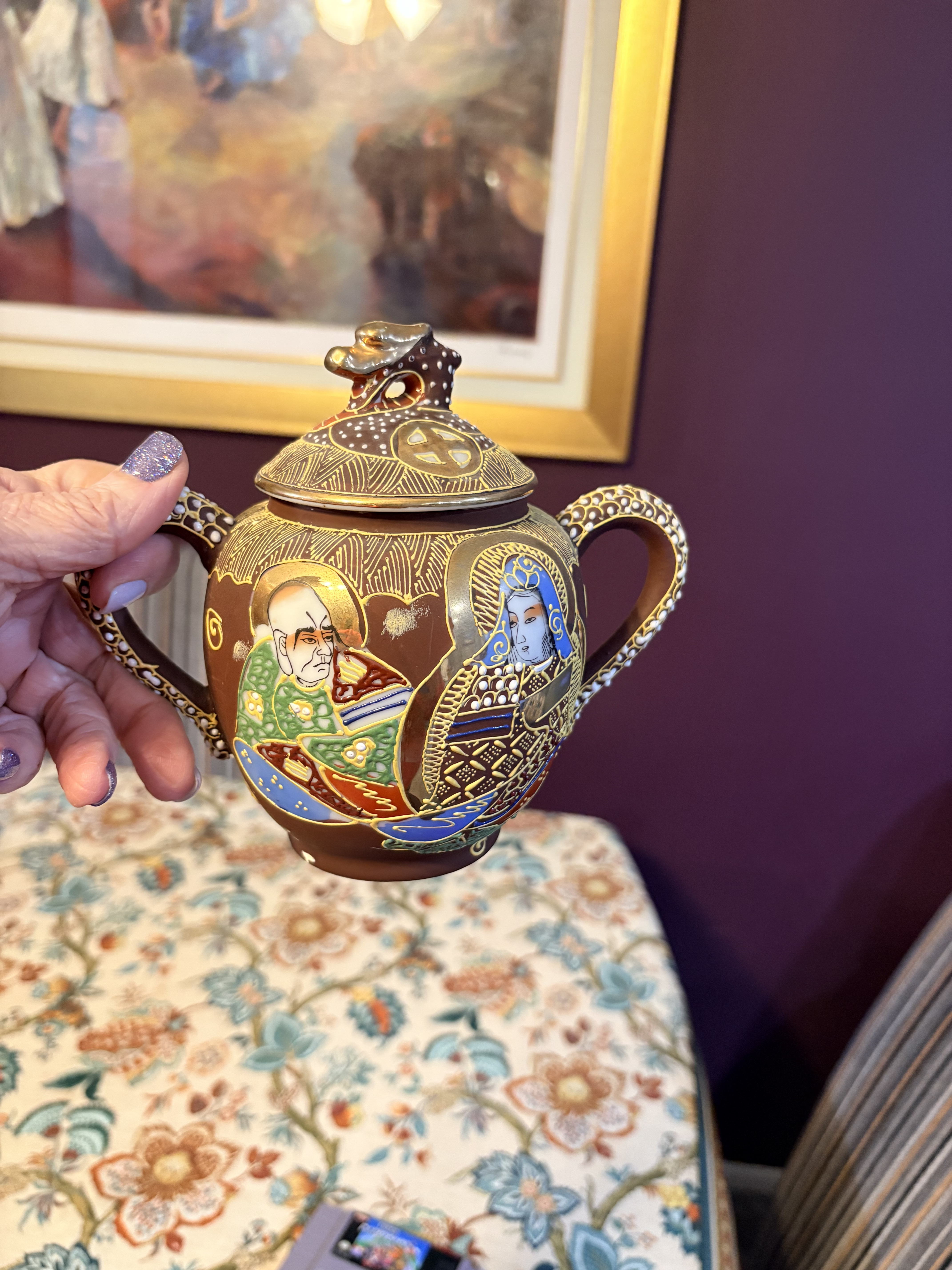 Decorative Porcelain Teapot