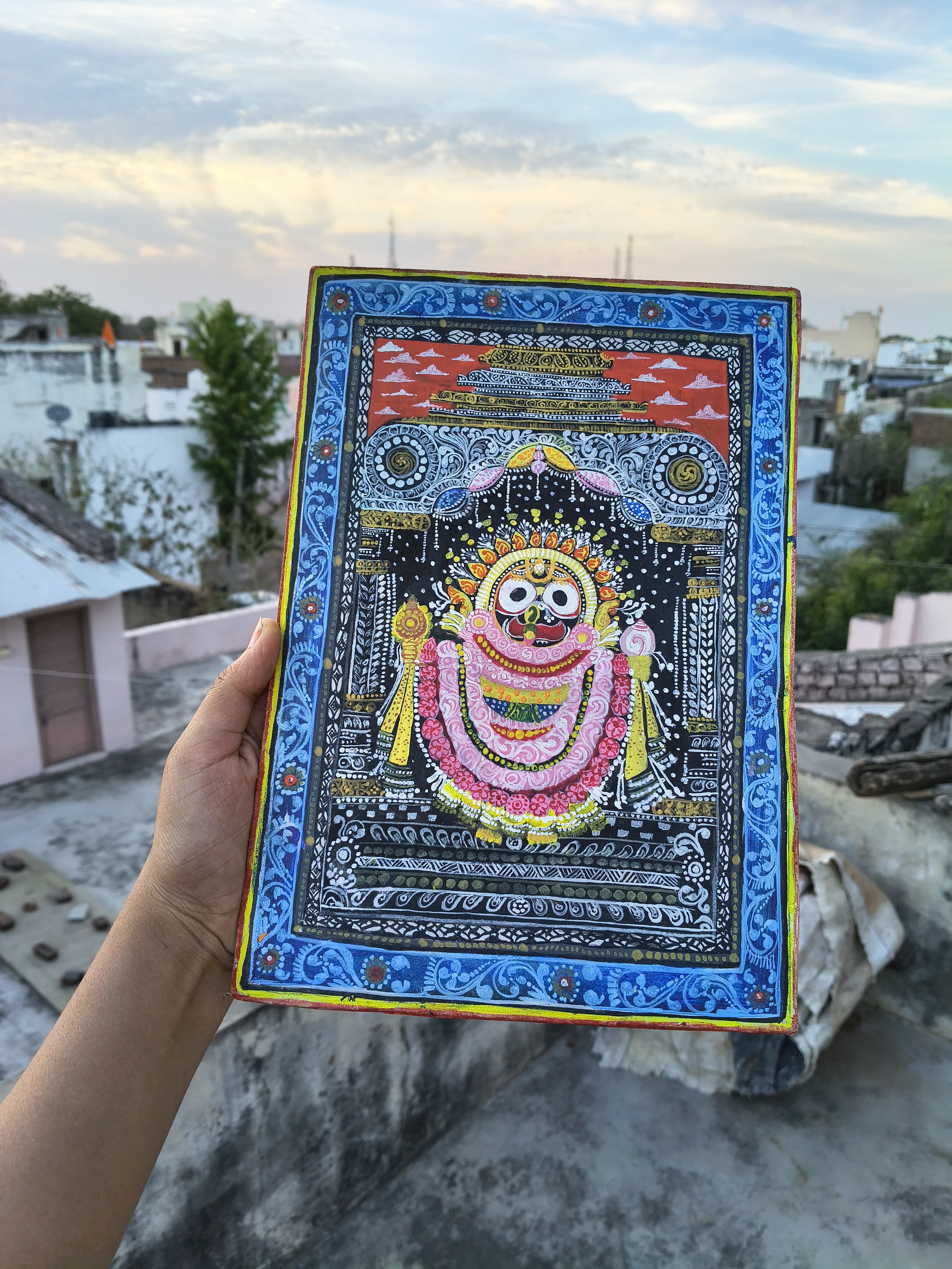 Traditional Indian Folk Art Painting