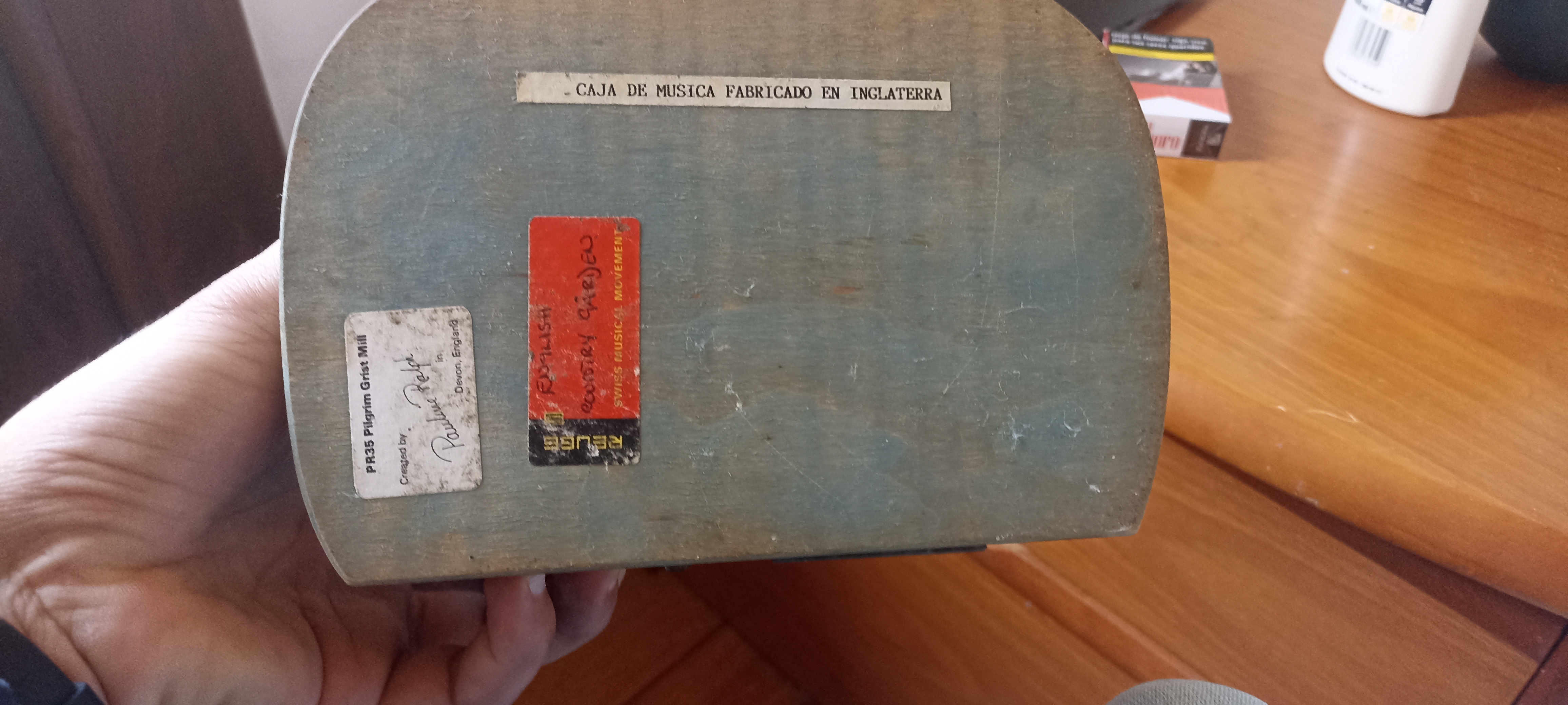 Music Box with Mill Design