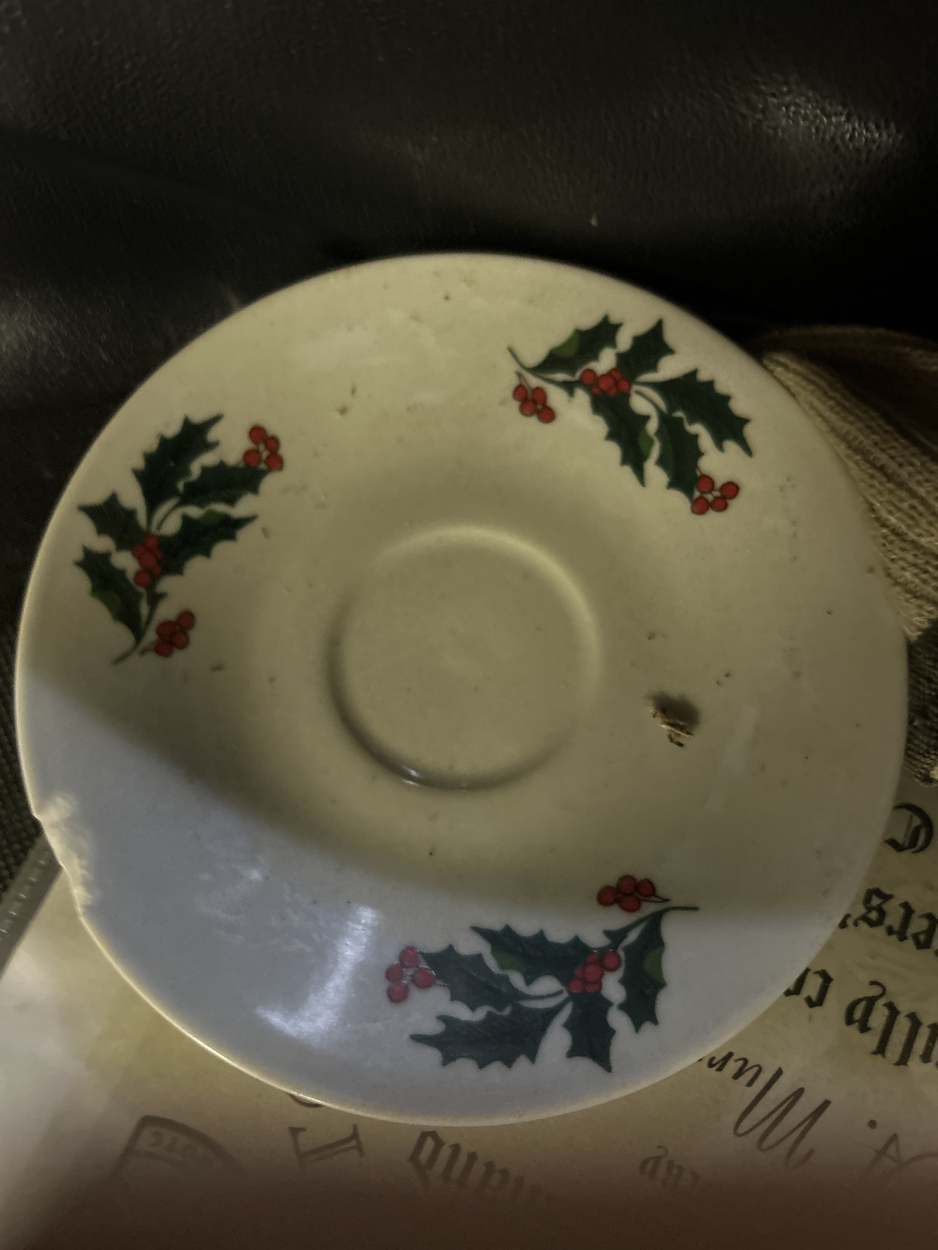 Holiday-Themed Plate