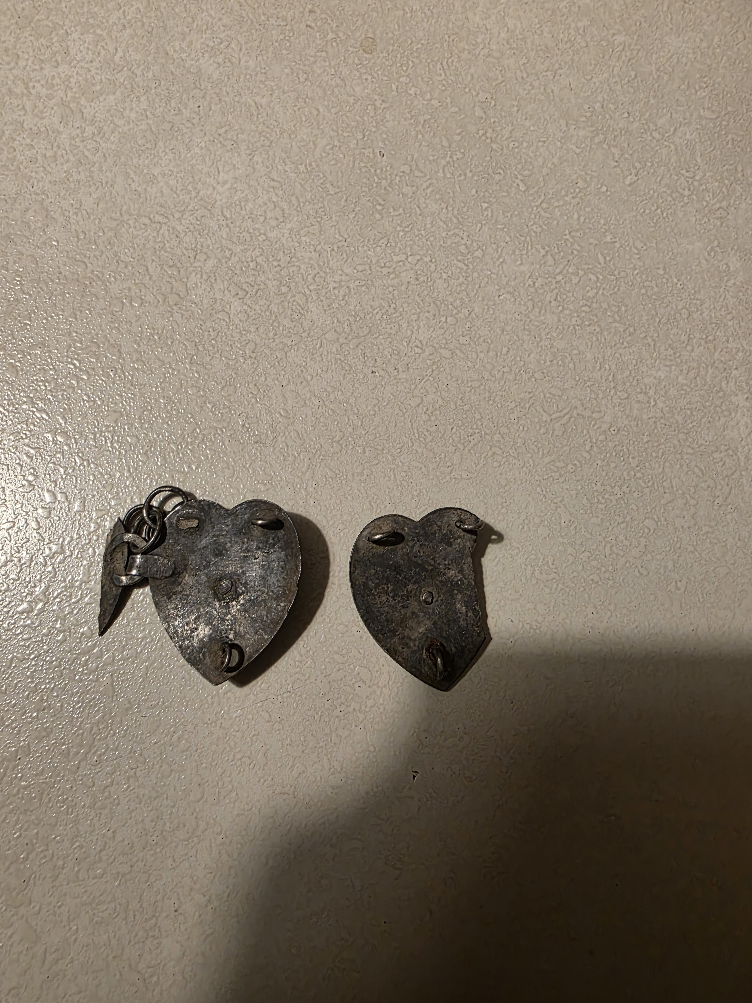 Heart-Shaped Lock and Key Set