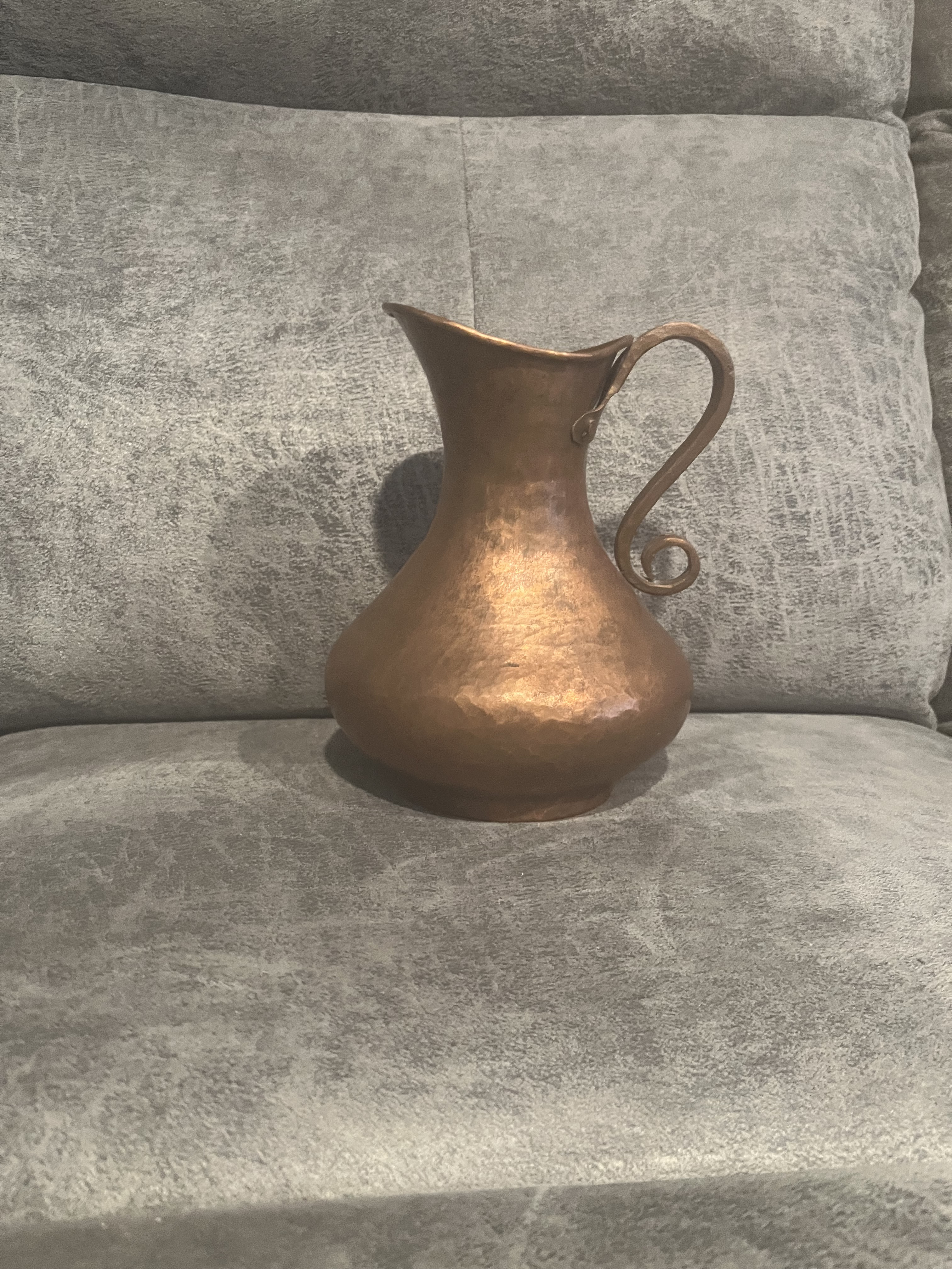 Antique Copper Pitcher