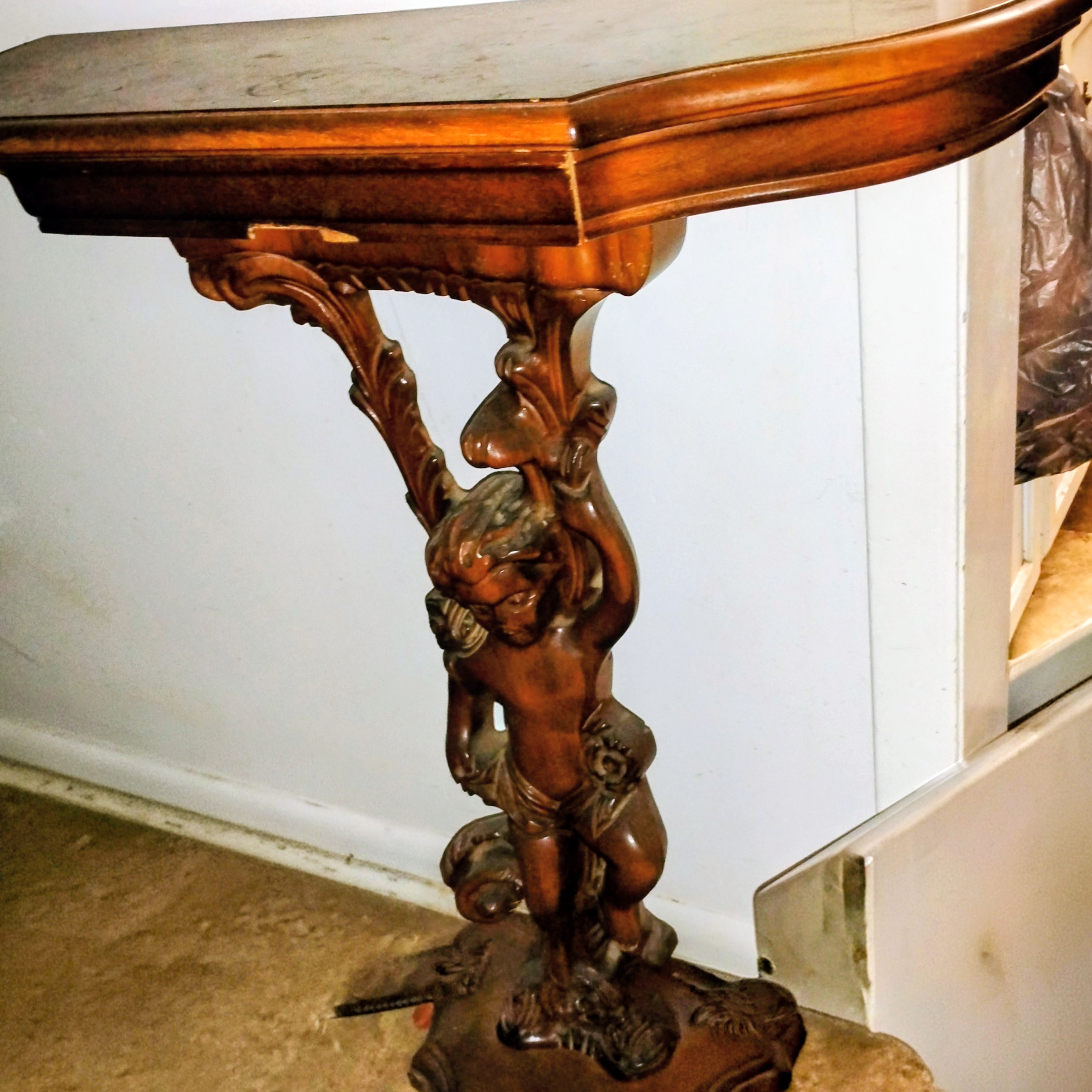 19th Century Victorian Console Table