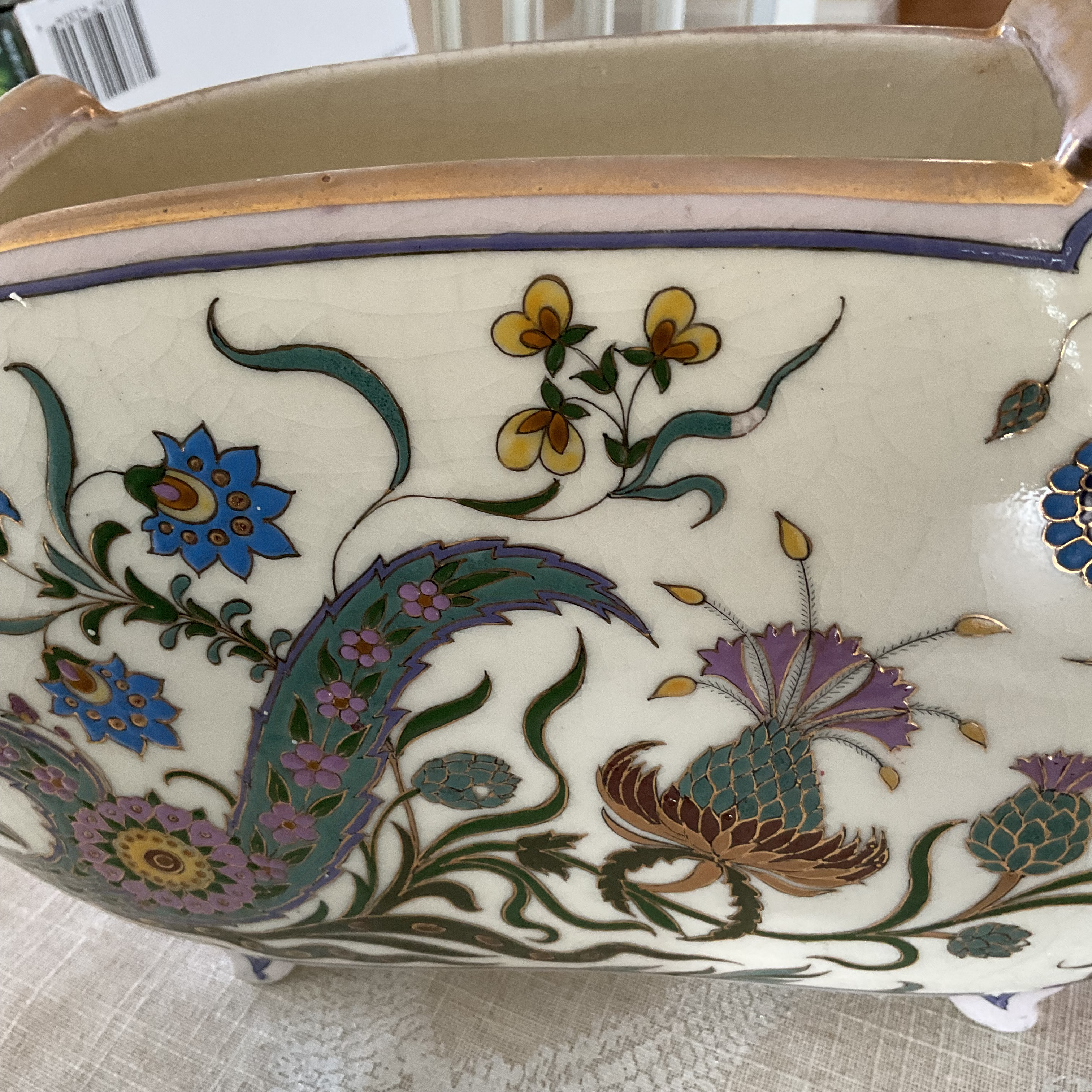 An antique vase approximately 100 years old