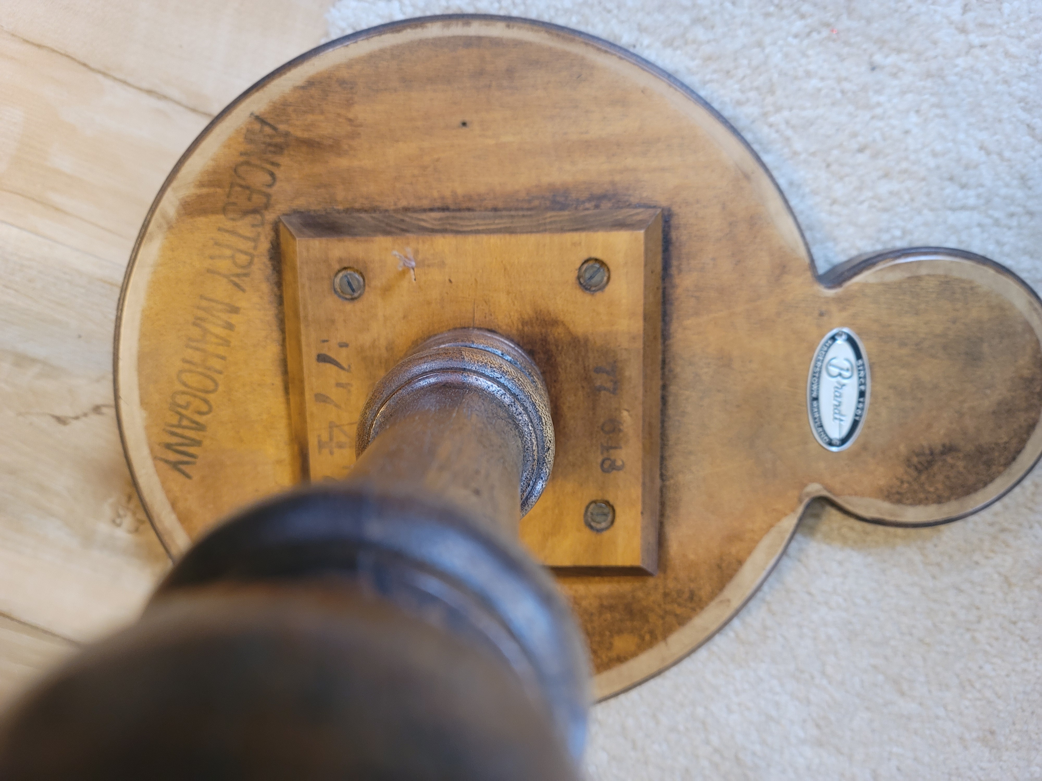 Brandt Ancestry Mahogony Side Table