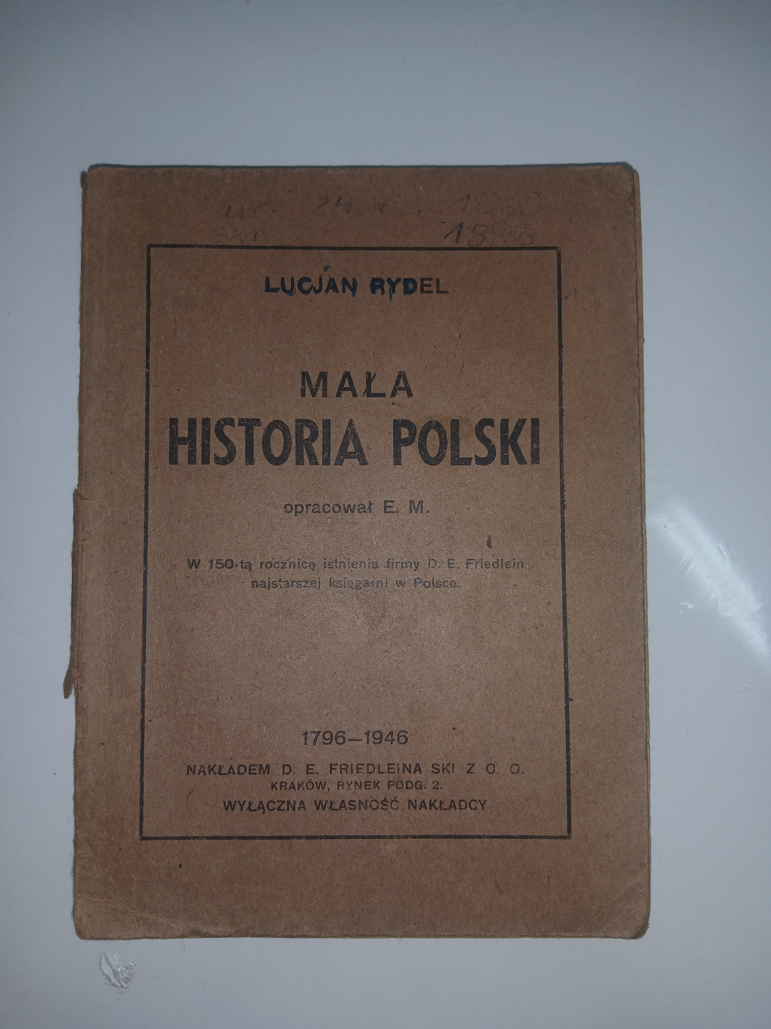 Ksiażka mała historia polski