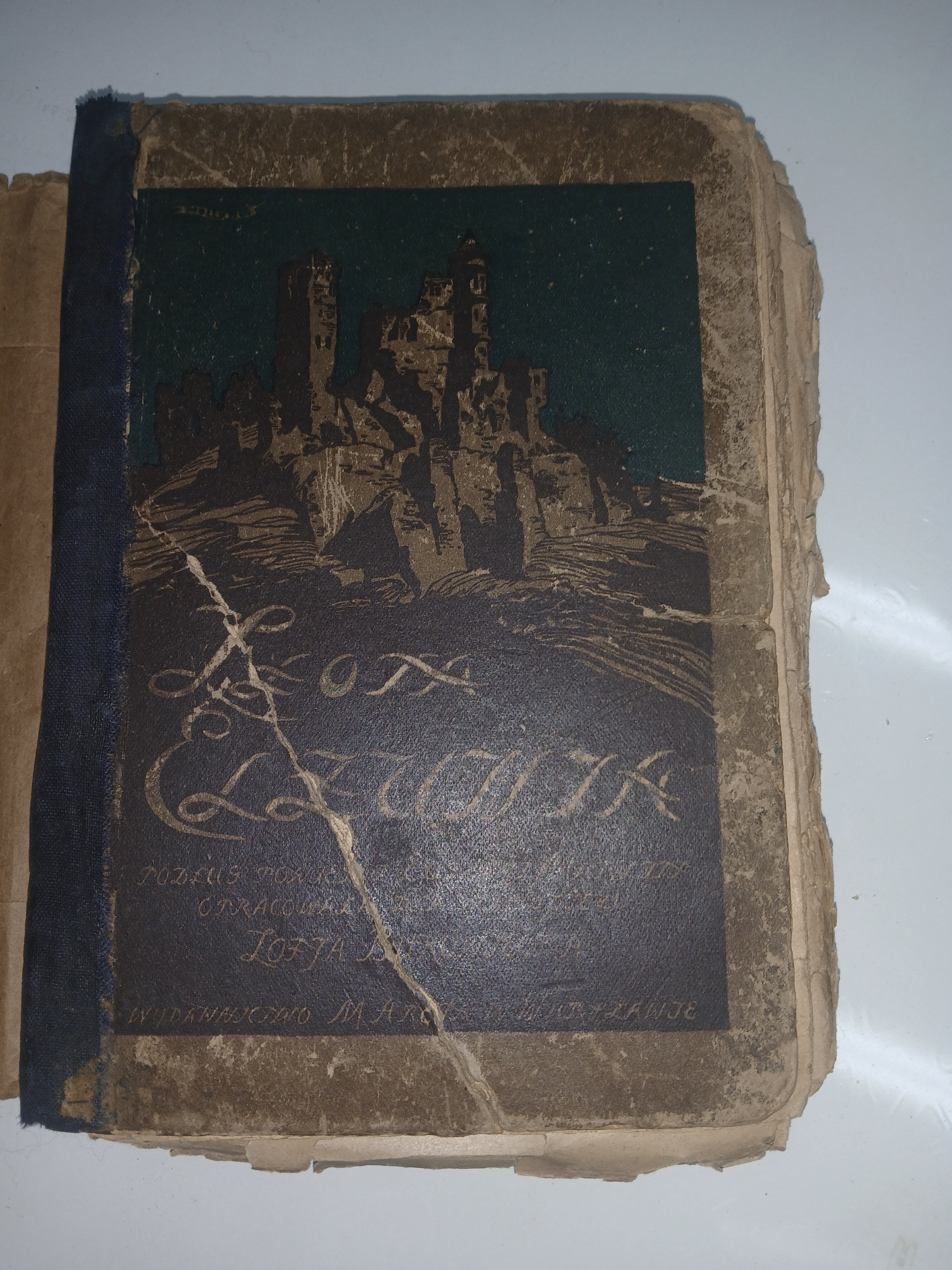 Ksiażka Złota Elżunia 1930r. Stan słaby