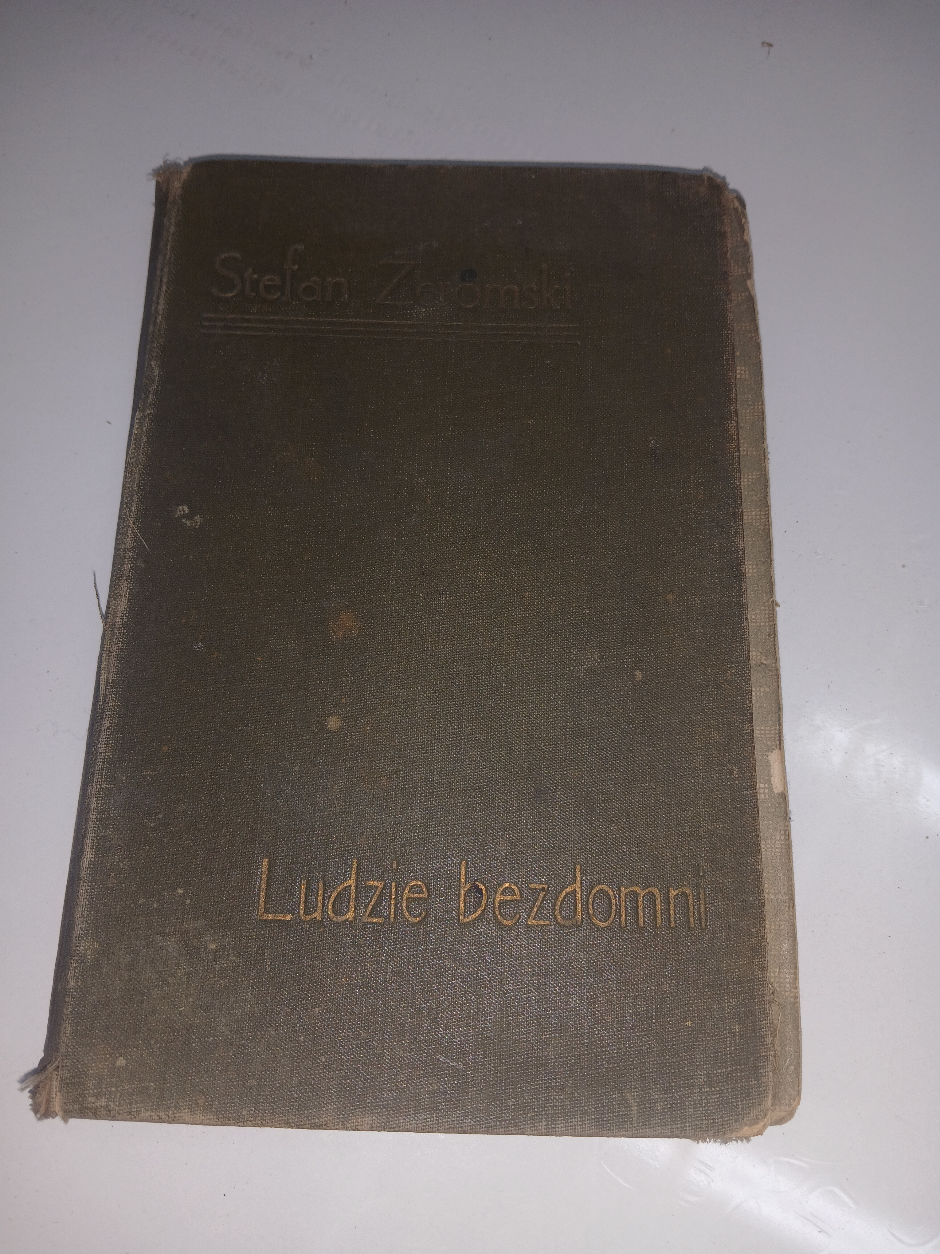Ksiażka Stefan Żeromski Ludzie Bezdomni 1911r