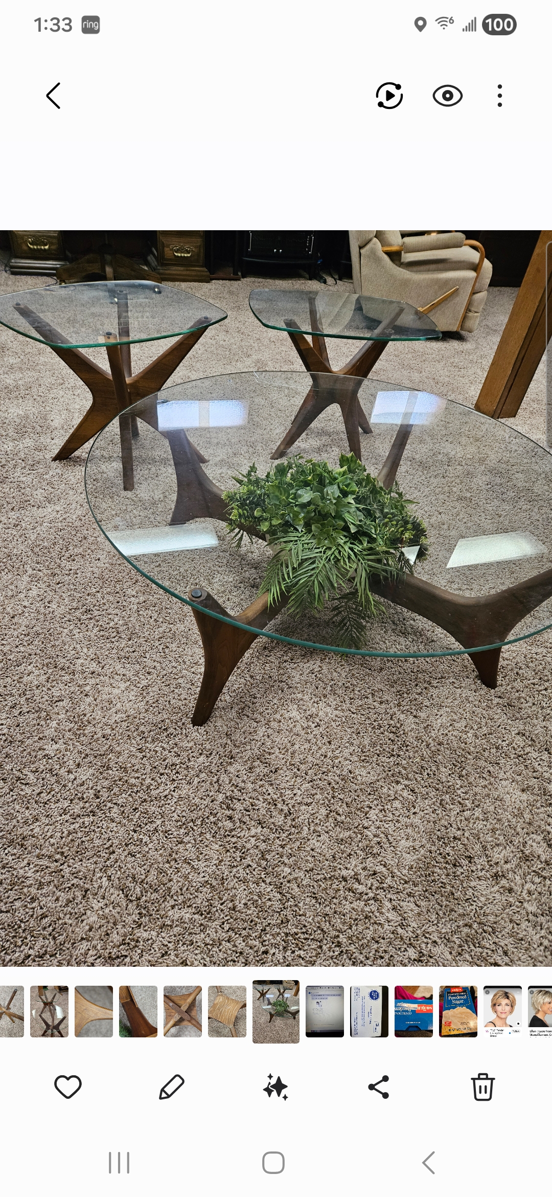 Mid-Century Modern Coffee and End Tables