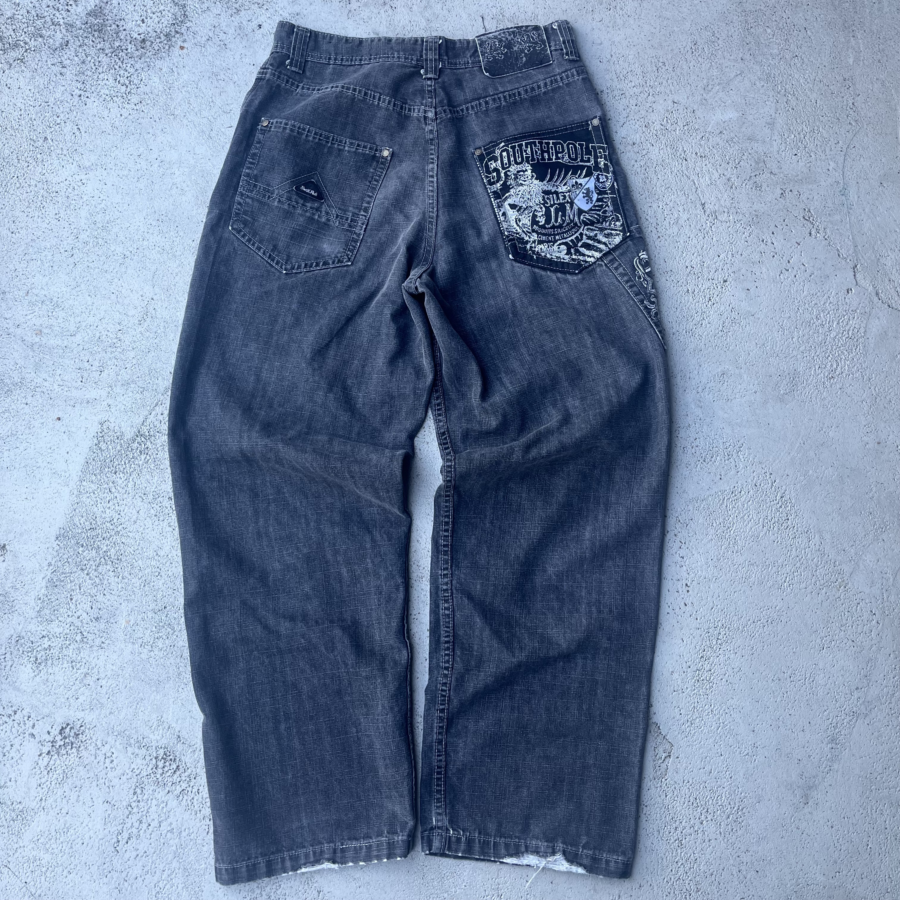 Vintage Black SouthPole Pants
