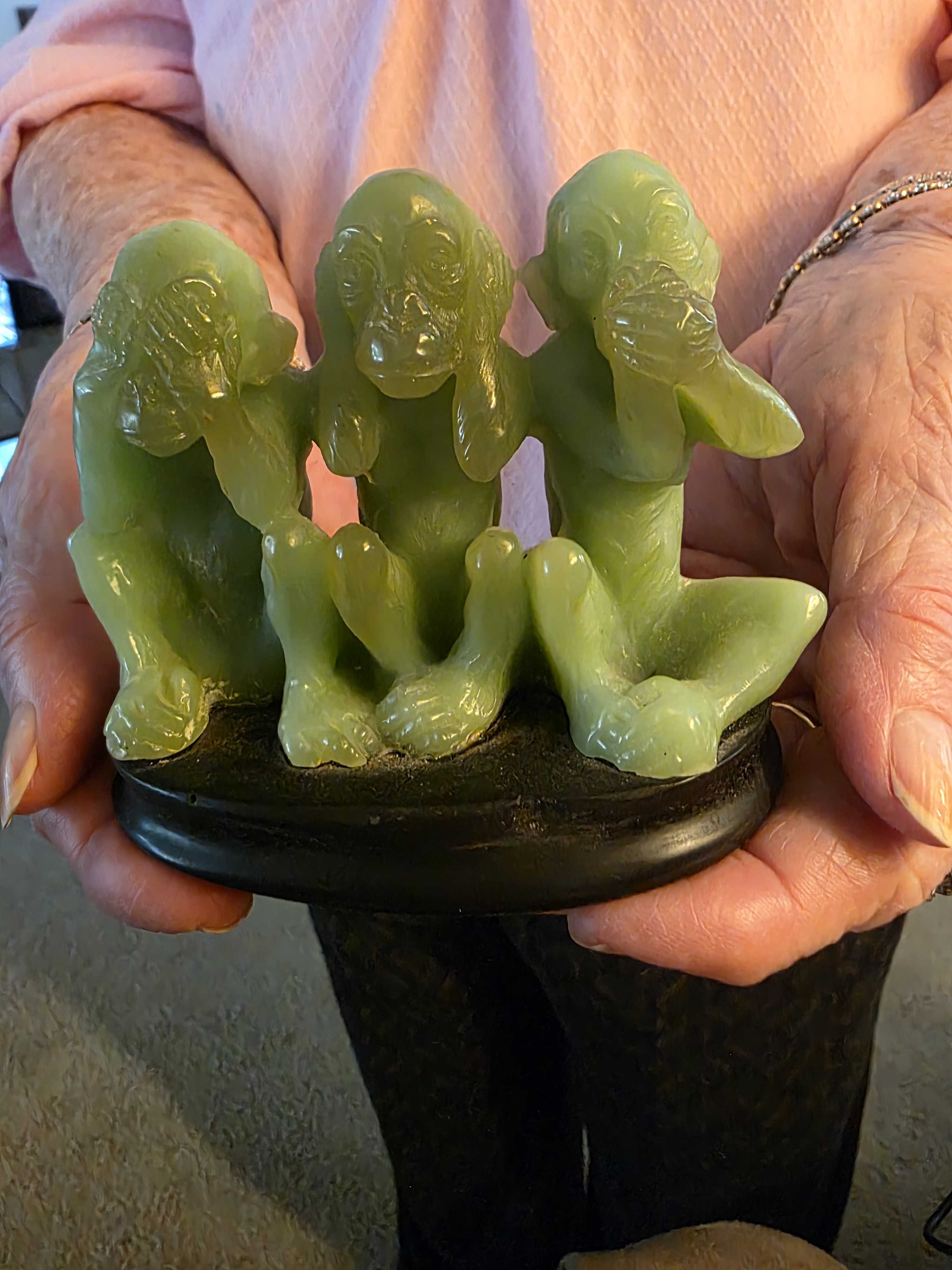Jade Monkeys by Santini