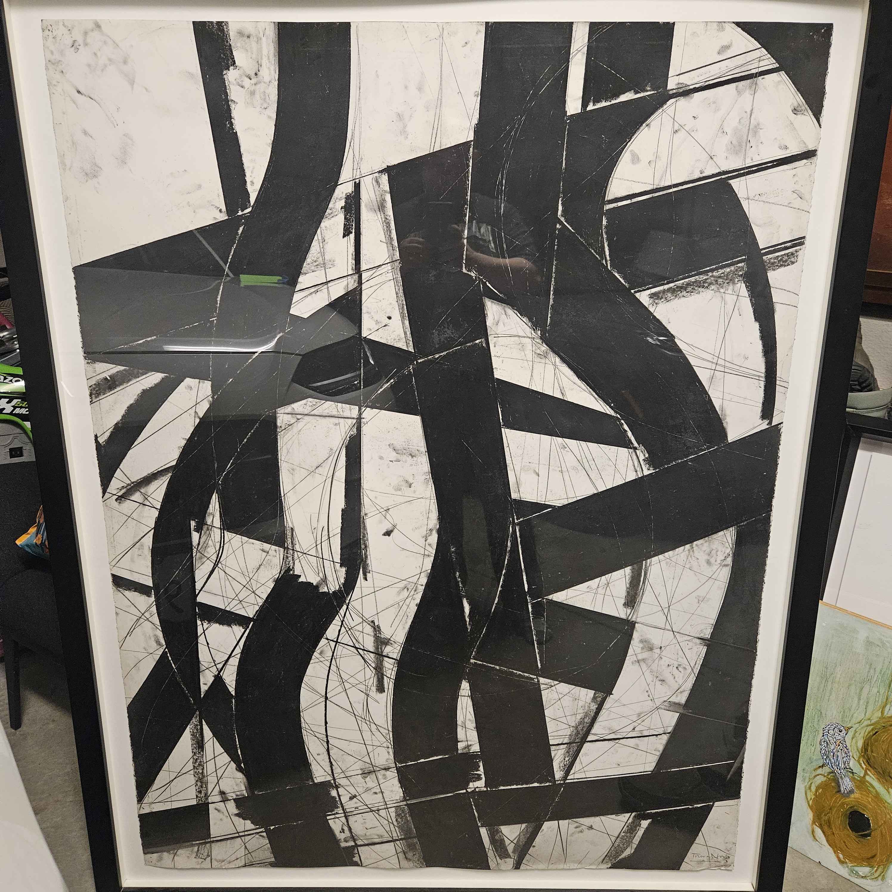Abstract Black and White Artwork by Truman D.