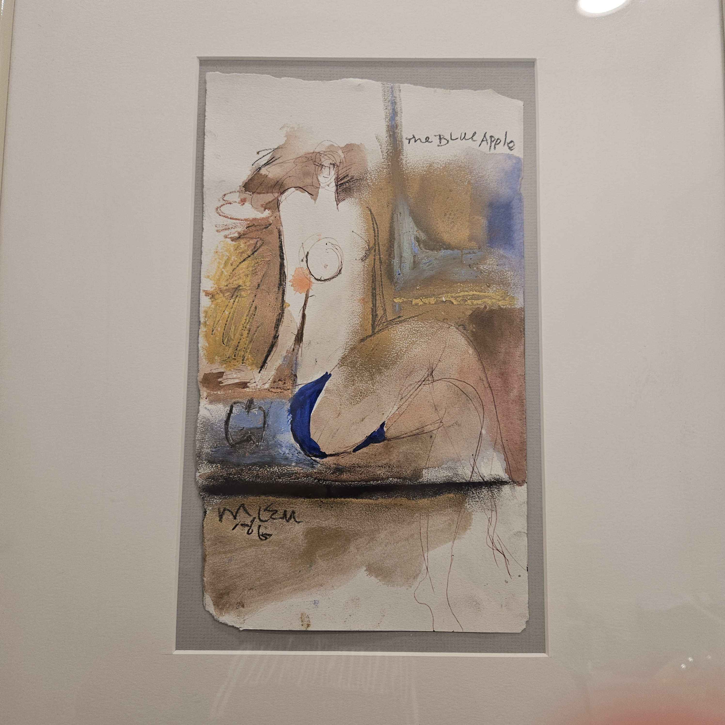 the blue Apple by M. L.