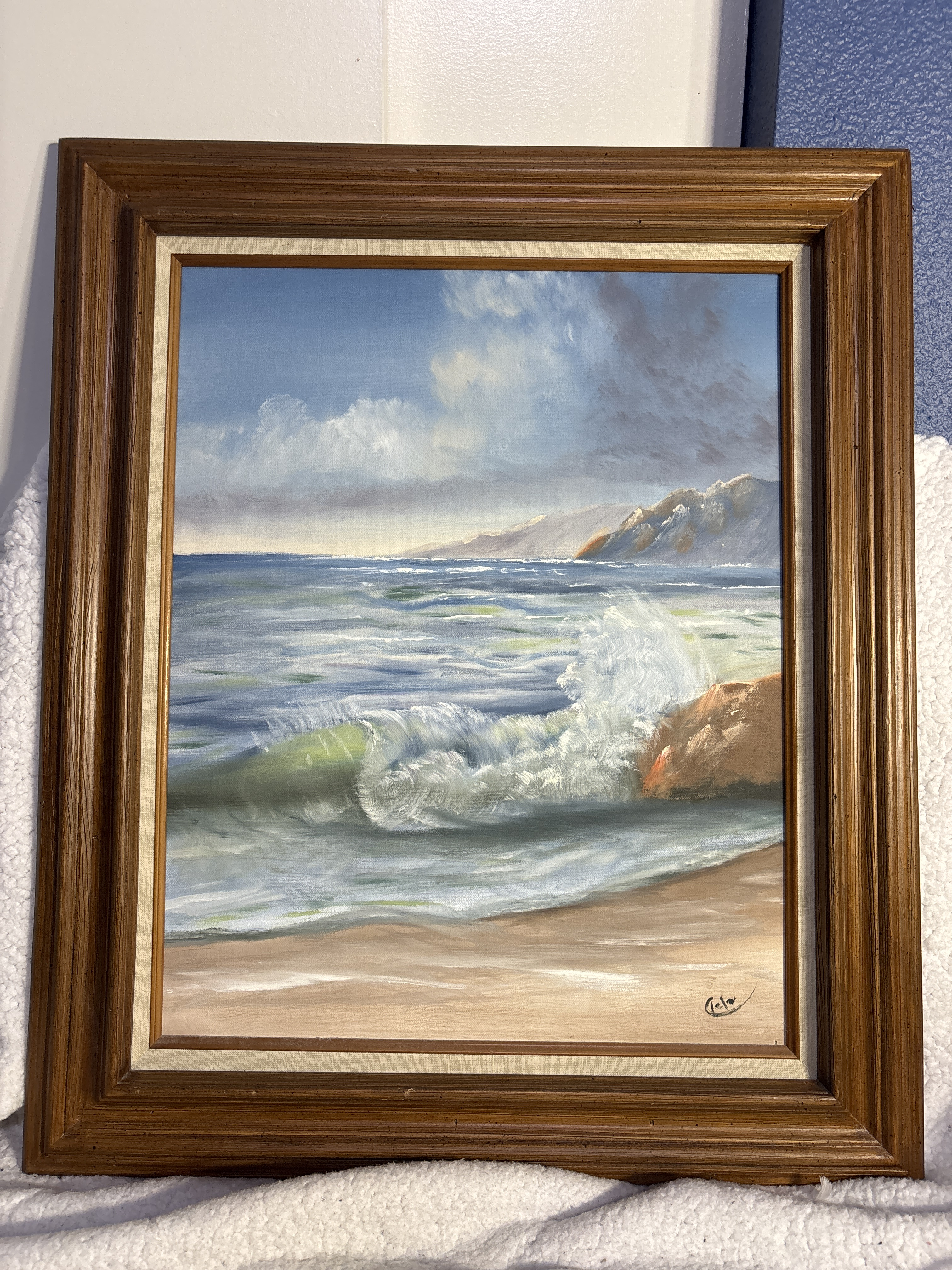 Oil Painting by C. E.