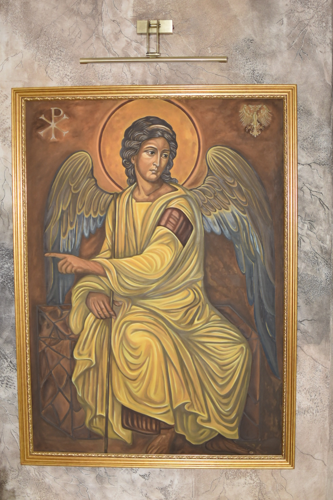 Oil Painting of an Angel