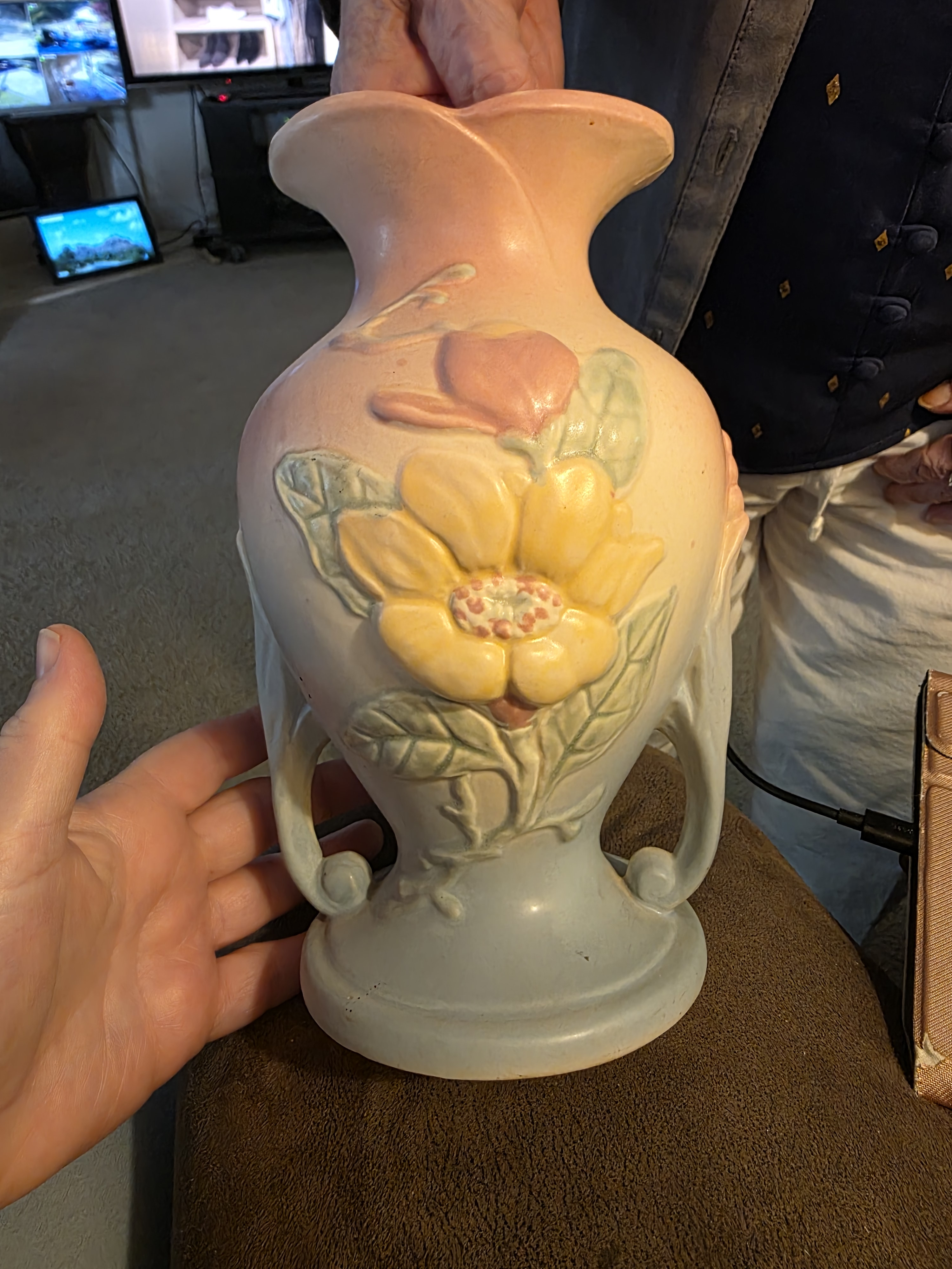 McCoy Pottery Floral Vase