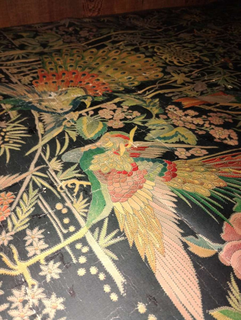 Decorative Textile with Bird Motif