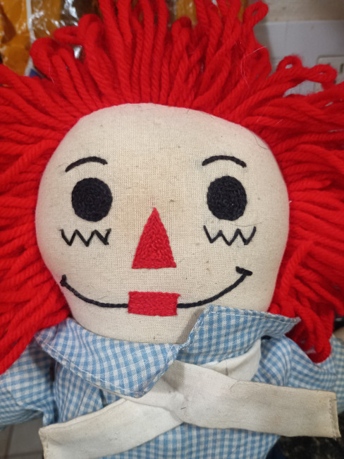 Raggedy Andy Doll by Knickerbocker Toy Company
