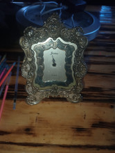 Gorham sterling silver clock 