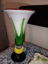 Murano style vase