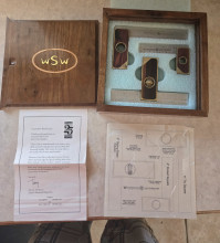 Bridge City Tool Works Woodsmith 25th Anniversary Limited Edition Square Set