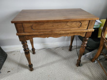 Vintage Writing Desk And Chair