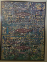 Navajo artist W.B. Franklin 1989 original painting