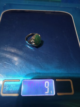 Ring with large stone
