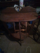 Side Table With a Heart.