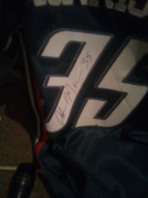 Morrison Autographed Bobcats Jersey 