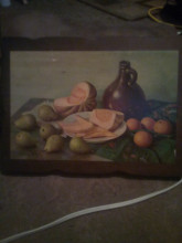 Picture of fruit on wood 