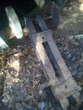 Antique Grinding wheel 