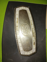 Antique silver snuff box early 1900