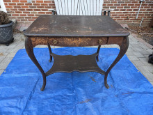 Antique Library Table