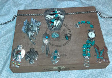 SouthWestern Navajo & Zuni .925 sterling & Turquoise 