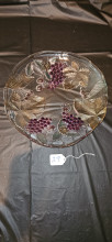 Glass Fruit Serving Platter