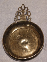 Sterling silver pottinger made by Samuel Burt 