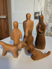 Wooden figurines 