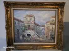 Original RARE Xavier Rabous Painting 