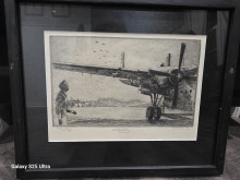 Kent Hagerman "Korea 1951" Airplane Etching Special Edition 5/52