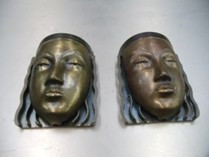 Sarsaparilla Co. Bronze Sconces (6)