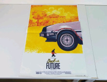 Back To The Future Alamo Drafthouse Movie Poster Full Set - 2012 Comic Con