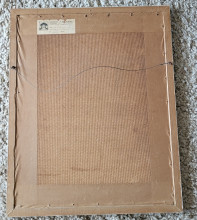 The Flower Market at Menton painting