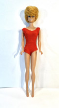 Vintage 1962 Original White Ginger Blonde Bubblecut Barbie