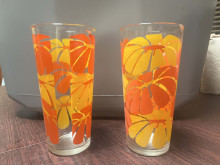 Colony Floral Daisy Glass Tumbler